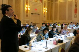 Dr. Klim Teaching at the AACD